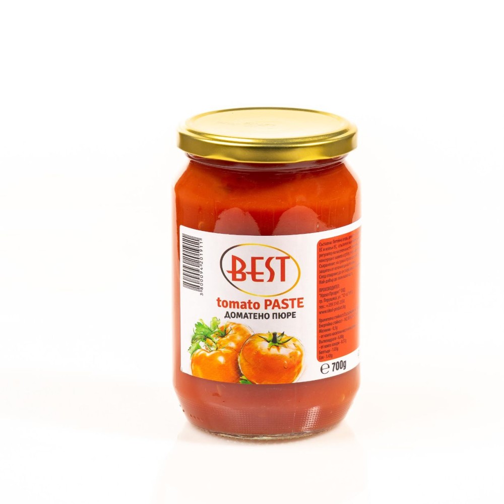 Доматено Пюре BEST 700 гр. Доматено Пюре BEST 700 гр.