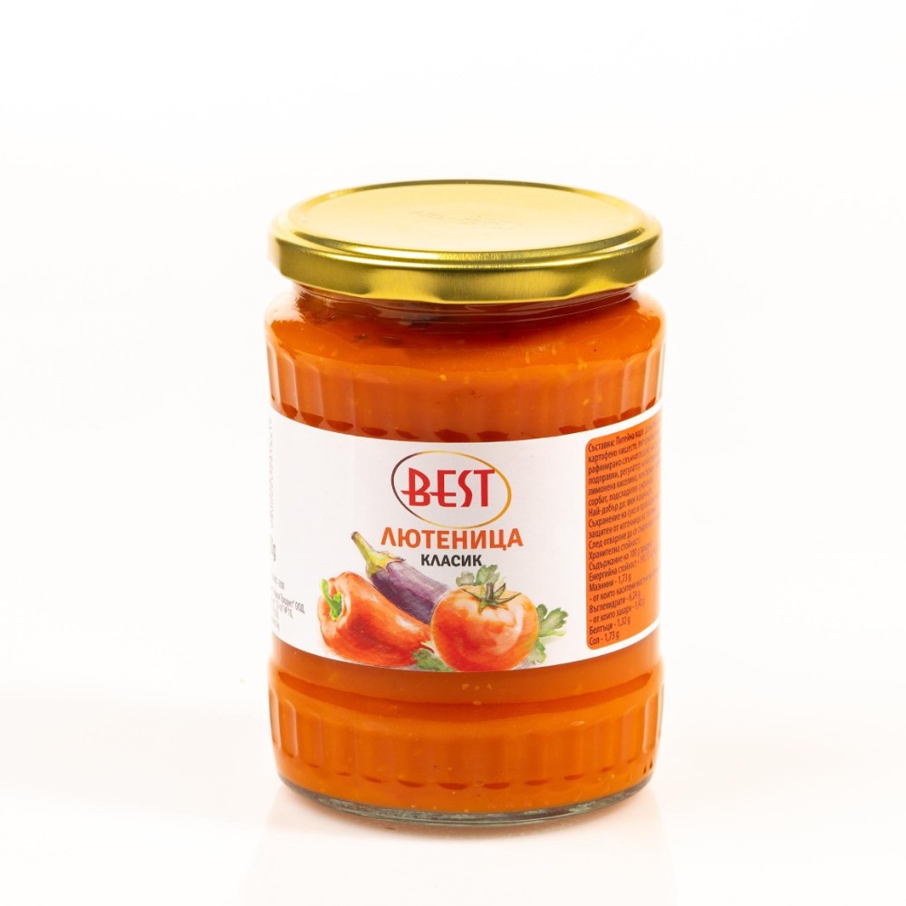 Лютеница BEST Класик 550 гр.